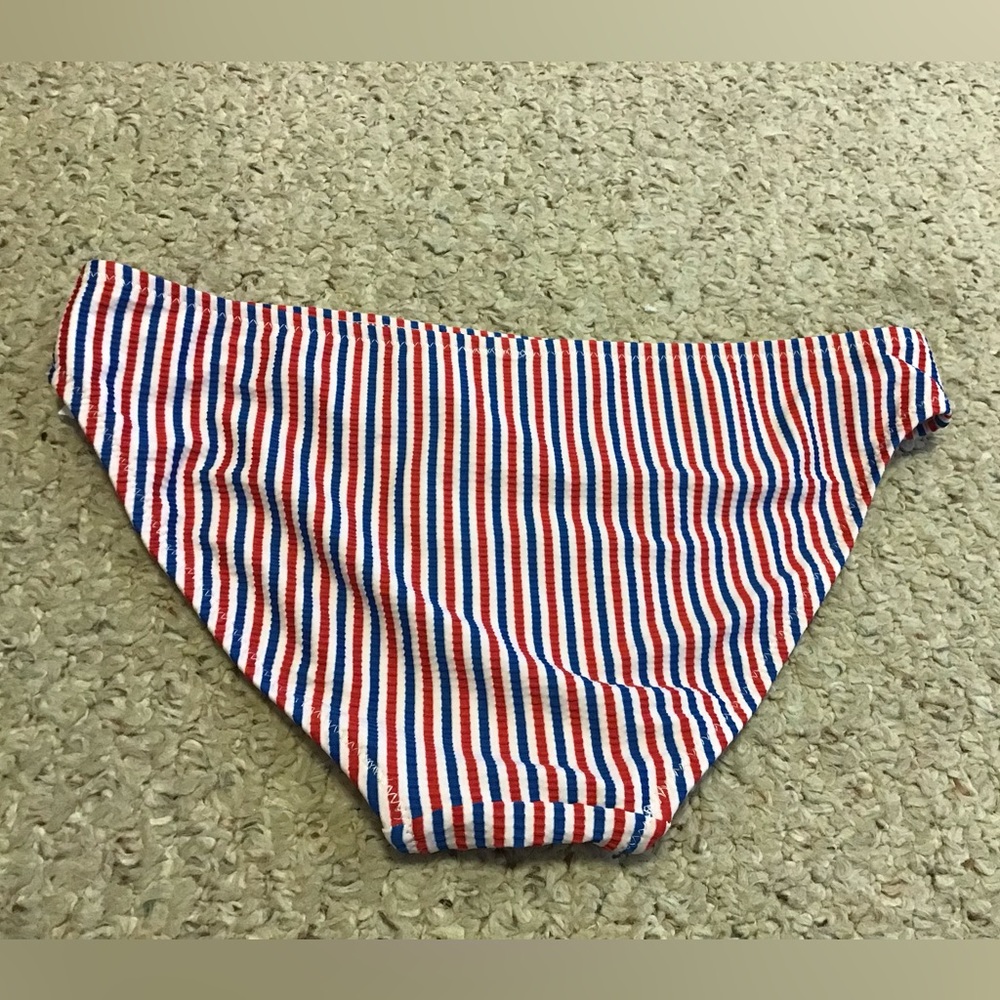 OLD NAVY SZ S RED WHITE BLUE BIKINI BOTTOM SWIM - Picture 2 of 2